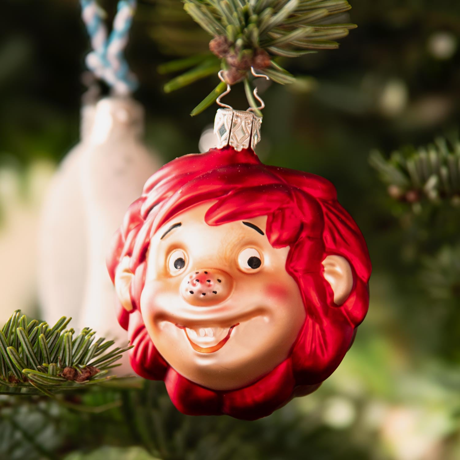 Whimsical Glass Pumuckl Christmas Ornament — Ornament Christmas Tree