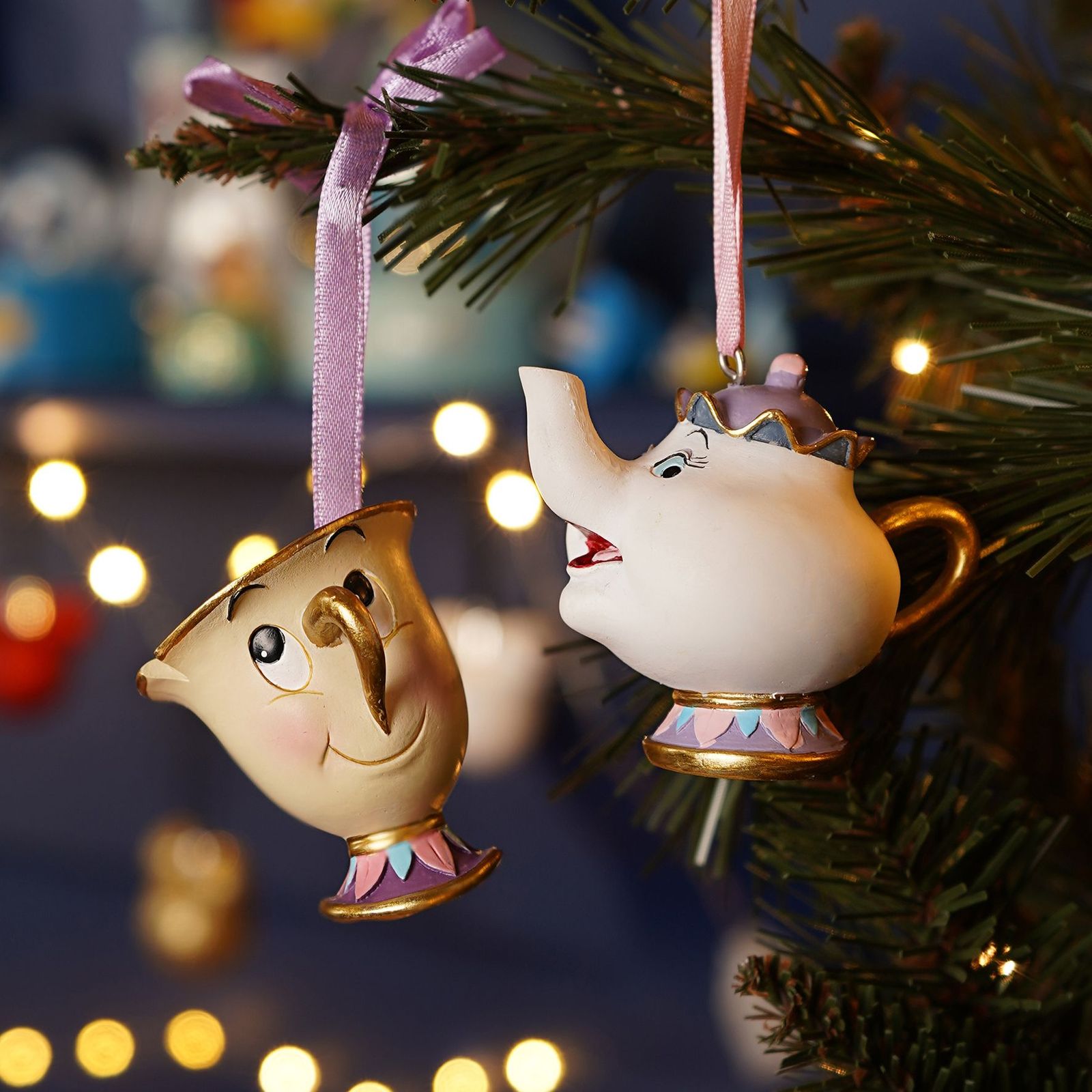 Disney: Chip und Mrs. Potts 2er-Set Hängedeko - Merchoid Deutschland