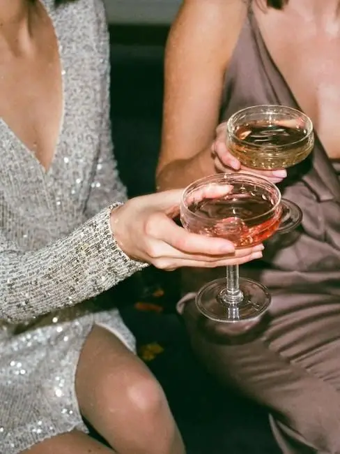Sparkling Attire and Champagne Toast — New Years Eve Party 2027
