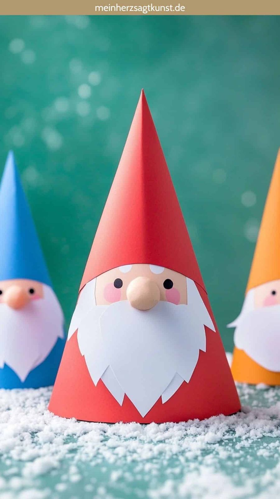 Whimsical Paper Gnomes as Festive Classroom Accents Whimsical Paper Gnomes as Festive Classroom Accents — Christmas Classroom Decor