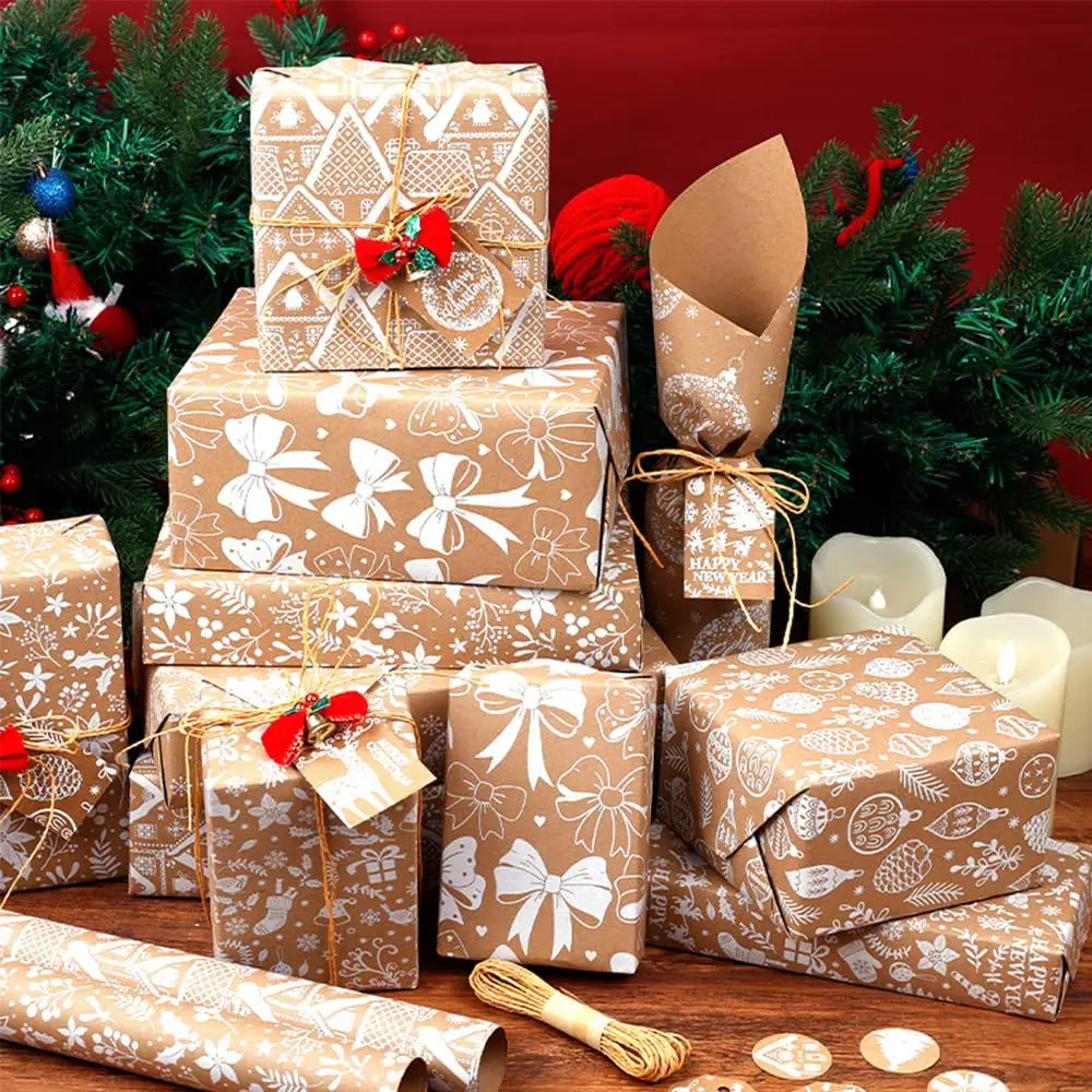 Traditional Gingerbread House Gifts — Christmas Gift Wrapping