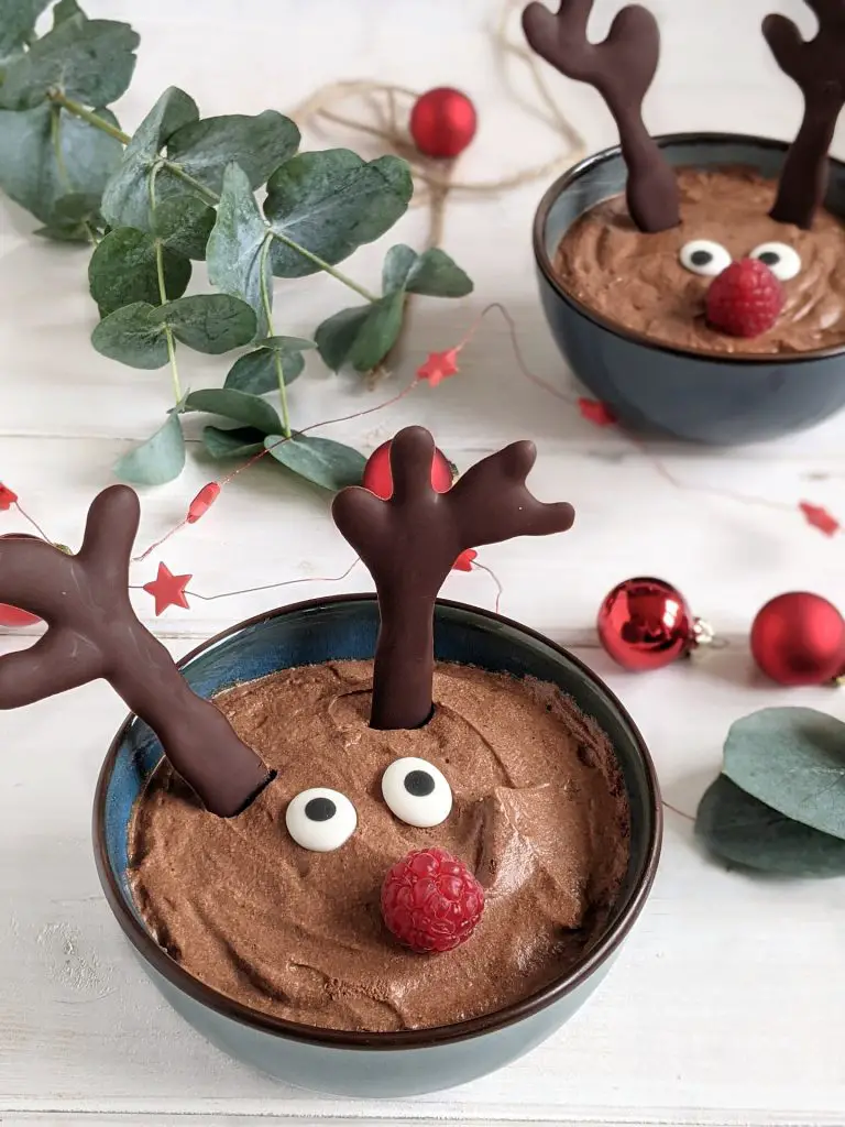 Playful Reindeer Mousse: Whimsical Christmas Desserts — Christmas Dessert Table
