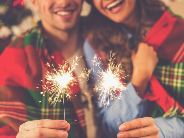 Dynamic Sparkler Trails for a Celebratory Moment Dynamic Sparkler Trails for a Celebratory Moment — New Years Eve Date Night at Home