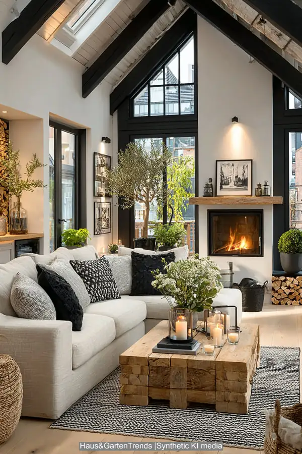 9+ Moderne Bauernhaus-Wohnzimmer-Ideen: Wenn rustikale Seele auf modernes Design trifft – Haus- & Gartentrends