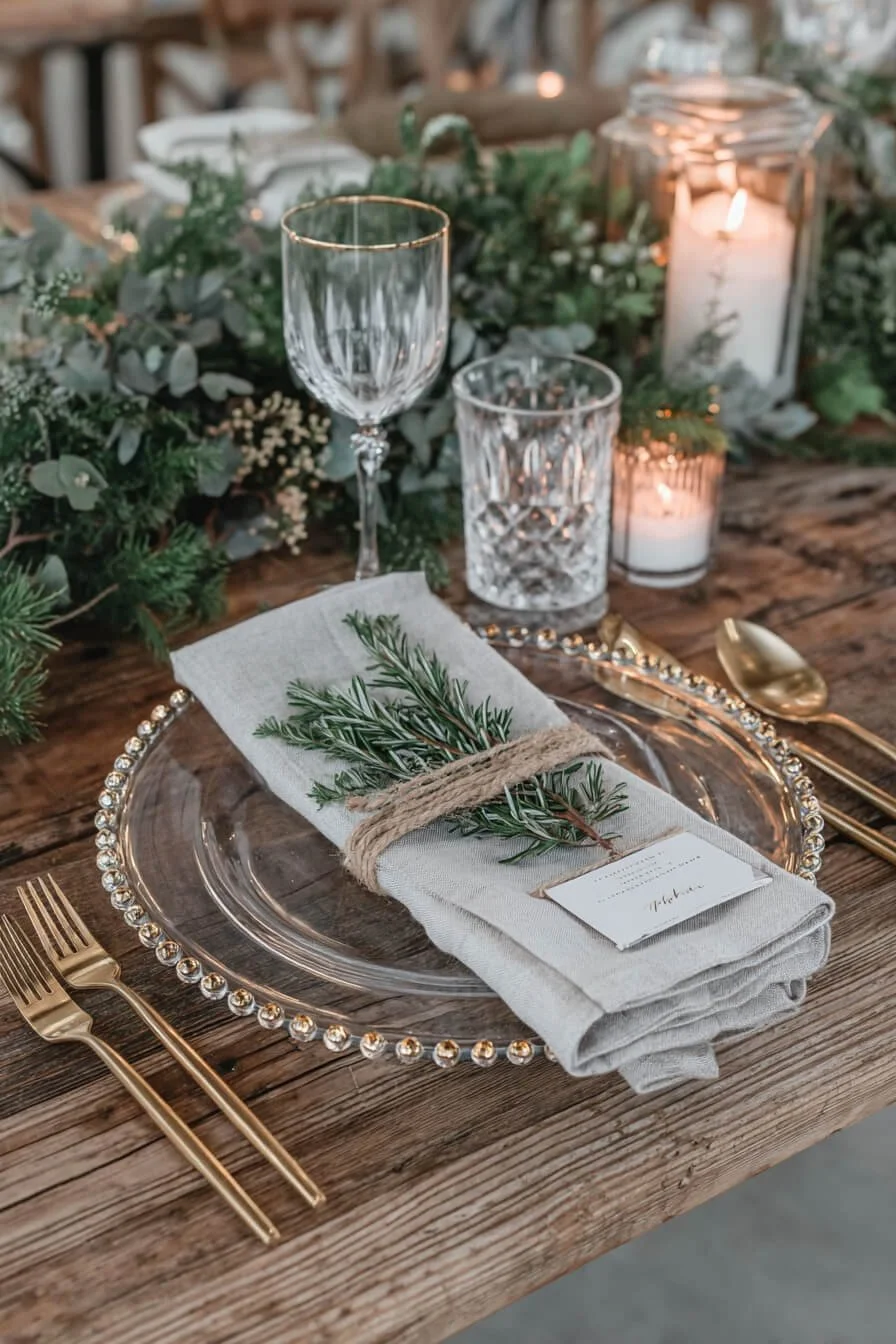 Tischdeko Weihnachten selber machen – moderne Ideen & Looks
