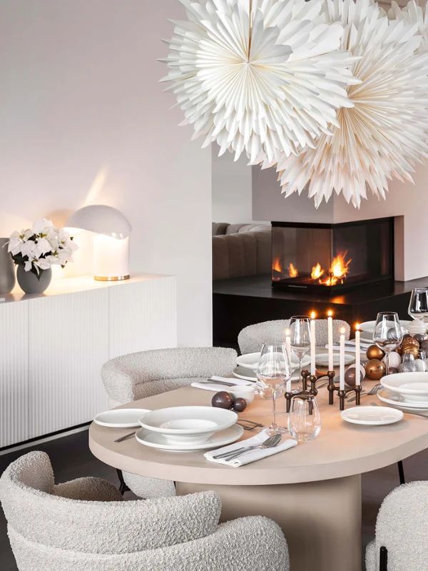 Weihnachtstisch decken: Ideen & Stile für Zuhause