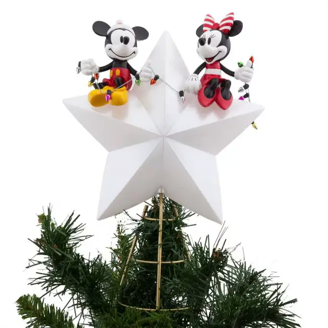 Mickey and Minnie Mouse Star Topper for Disney Fans Mickey and Minnie Mouse Star Topper for Disney Fans — Christmas Tree Topper
