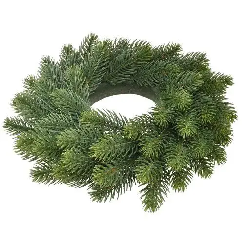 Classic Deep Green Artificial Pine Wreath Classic Deep Green Artificial Pine Wreath — Sage Green Christmas Decor