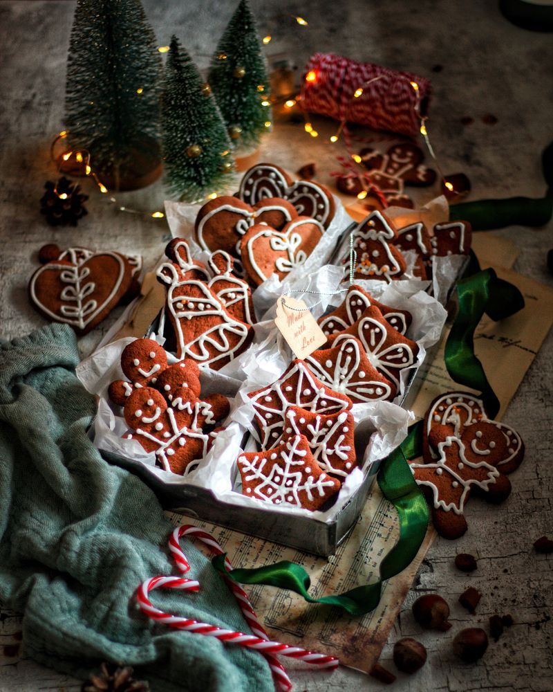 Weihnachtliche Lebkuchen - Kekse